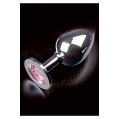 Dolce Piccante Plug Anal Argenté Avec Bijou -dildo shop 106490 020 011