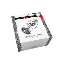 Dolce Piccante Plug Anal Argenté Avec Bijou -dildo shop 106490 020 022