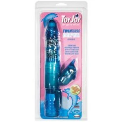 Toy Joy Vibromasseur Rabbit Twin Turbo Dolphin -dildo shop 109267 400 011