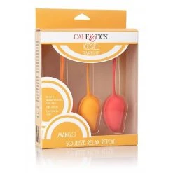 CalExotics Boules Kegel - Kegel Training Set - Mango -dildo shop 120305 800 011