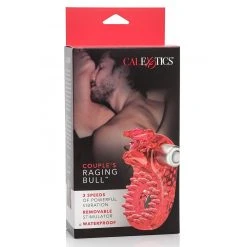 CalExotics Anneau Pénien Vibrant Avec Stimulateur Clitoridien Couple Raging Bull