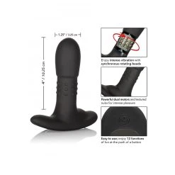 CalExotics Plug Anal Avec Stimulateur De Prostate Vibrant Eclipse Beaded Probe -dildo shop 13564 BLACK 04