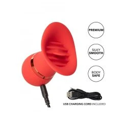 CalExotics Stimulateur Clitoridien - French Kiss Charmer -dildo shop 13960 RED 06