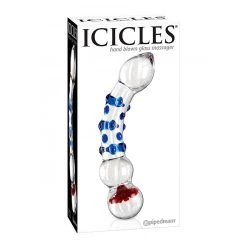 Pipedream Icicles No.18 Double Gode En Verre -dildo shop 21078 TRANSPA 02