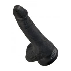 Pipedream Gode Noir Avec Testicules 15,2cm -dildo shop 21376 BLACK 05