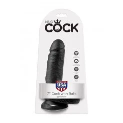 Pipedream Cock 7 Inch With Balls -dildo shop 21377 BLACK 02