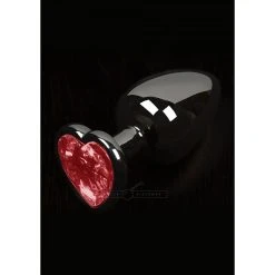 Dolce Piccante Plug Anal - Jewellery Graphite Hearth - Avec Bijou