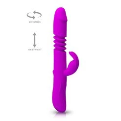 Pretty Love Vibromasseur Rabbit Ward - Rotatif Et Va-et-vient -dildo shop 530146