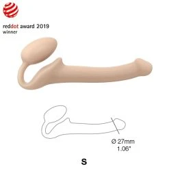 Strap-on-me Strap-on - Semi Réaliste - Pliable -dildo shop 6012895 echelle web1