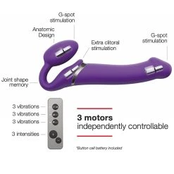 Strap-on-me Strap-on Vibrant 3 Moteurs -dildo shop 6013939 skills web1