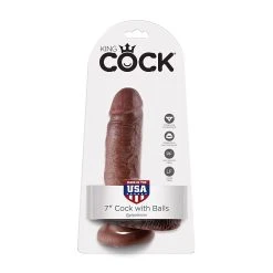 Pipedream Gode Réaliste Avec Testicules 18 Cm - King Cock