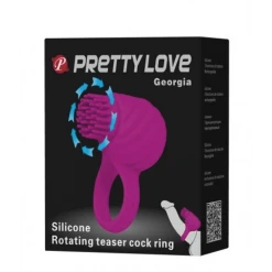 Pretty Love Anneau Pénien Rotatif En Silicone Avec Stimulateur Clitoridien Cockring Georgia -dildo shop Capture20decran202020 11 0220a2016.43.19