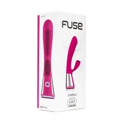 Kiiroo Vibromasseur Rabbit Connecté Fuse -dildo shop OhMiBod Fuse Interactive Dual Stim Vibrator rabbit connecte