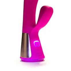 Kiiroo Vibromasseur Rabbit Connecté Fuse -dildo shop OhMiBod Fuse Interactive Dual Stim rabbit connect
