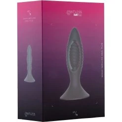 Limitless Plug Anal Vibrant Ondes De Choc Télécommandé AP1 -dildo shop ap1 pluganal delfi4