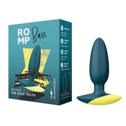 Romp Plug Anal Vibrant Bass -dildo shop bass pluganal romp
