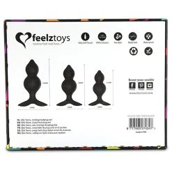 FeelzToys Set De 3 Plugs - BibiTwins -dildo shop bibitwin pluggen feelztoys