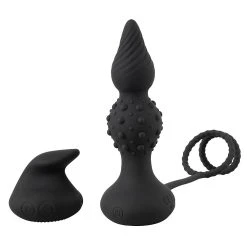 Rebel Plug Anal Avec Anneaux Pour Le Pénis Et Les Testicules