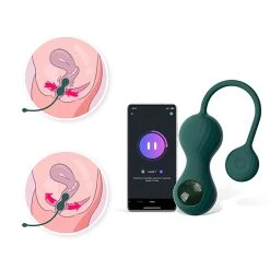 Magic Motion Set Vibromasseur Kegel Connecté Crystal Duo -dildo shop crystalduo kegel magicmotion6