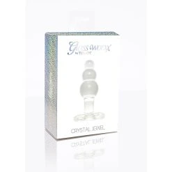 Toy Joy Glas Worxx - Gode En Verre Crystal Jewel -dildo shop crystaljewel plug toyjoy2