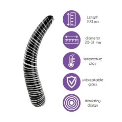 FeelzToys Gode En Verre - Dark Desire -dildo shop darkdesire glassdildo feelztoys20220