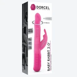 Dorcel Vibromasseur Rabbit Baby Rabbit 2.0 Tête Pivotante -dildo shop dorc3
