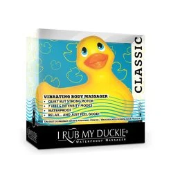 Big Teaze Toys Vibromasseur - I Rub My Duckie 2.0 -dildo shop duckie vibromasseur yellow2
