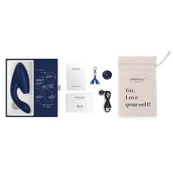 Vibromasseur Rabbit Womanizer DUO - Clitoris Et Point G -dildo shop duo stimulateur womanizerbl4