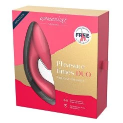 Vibromasseur Rabbit Womanizer DUO - Clitoris Et Point G -dildo shop duo stimulateur womanizerrz