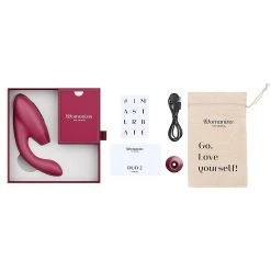 Womanizer DUO 2 - Stimulateur Clitoridien & Rabbit -dildo shop duo2 rabbitstimulator womanizerBR6