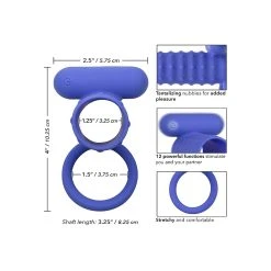 CalExotics Gaine à Pénis Vibrante Avec Anneau Endless Desires -dildo shop endlessdesires cockring calexotics4
