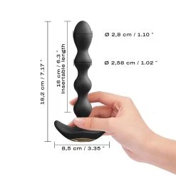Dorcel Chaîne Anale - Flexi Balls - Télécommandée -dildo shop flexiballs plug dorcel5