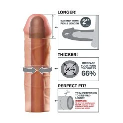 Pipedream Gaine à Pénis - Mega 2" Extension -dildo shop fxmega gainepenis pipedream3