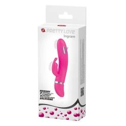 Pretty Love Vibromasseur Rabbit Ingram -dildo shop ingram rabbit prettylove3