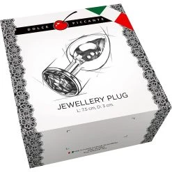 Dolce Piccante Plug Anal - Jewellery Plug -dildo shop jewelleryplugrooddoosfoto2