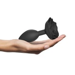 Love To Love Plug Anal Open Roses - S, M, L -dildo shop love to love open roses l plug anal noir 2