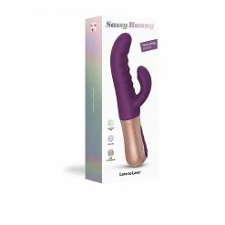 Love To Love Vibromasseur Rabbit Va-et-vient Sassy Bunny -dildo shop love to love sassy and bunny violet vibromasseur rabbit 4