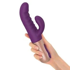 Love To Love Vibromasseur Rabbit Va-et-vient Sassy Bunny -dildo shop love to love sassy and bunny violet vibromasseur rabbit sextoy