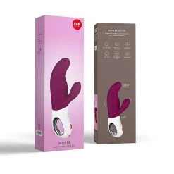 Fun Factory Vibromasseur Rabbit Miss Bi -dildo shop miss20bi20mauve20 20babylonloveshop1