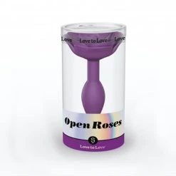 Love To Love Plug Anal Open Roses - S, M, L -dildo shop openroses pluganal lovetolove