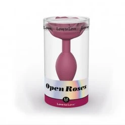 Love To Love Plug Anal Open Roses - S, M, L -dildo shop openroses pluganal lovetolovePLUM