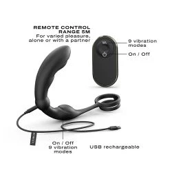 Dorcel Stimulateur De Prostate - P-Ring - Télécommandé -dildo shop p ring stimulateurprostate dorcel5
