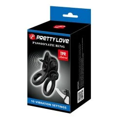 Pretty Love Cockring Vibrant Passionate -dildo shop passionate cockring pretty4