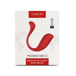 Svakom Oeuf Vibrant Connecté Phoenix Neo 2 -dildo shop phoenixneo2 bullet svakom4