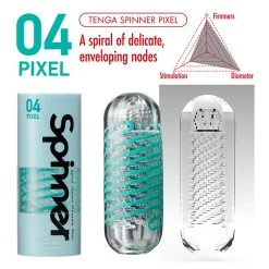TENGA Masturbateur - Spinner -dildo shop pixelspinner masturbateur tenga3