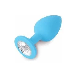 Dolce Piccante Plug Anal Silicone Coloré Avec Bijou