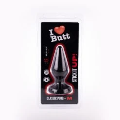 I Love Butt Plug Anal - Classic -dildo shop plugclassic lovebuttBK2