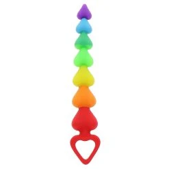 Toy Joy Plug Anal - Rainbow Heart Beads