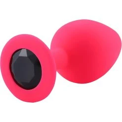 PLGZ Plug Anal En Silicone Rose Rosebud