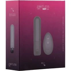 Limitless Vibromasseur Bullet Télécommandé RC1 -dildo shop rc1 bullet limitless